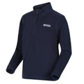 Navy-Navy - Back - Regatta Great Outdoors Childrens-Kids Hot Shot II Half Zip Fleece Top