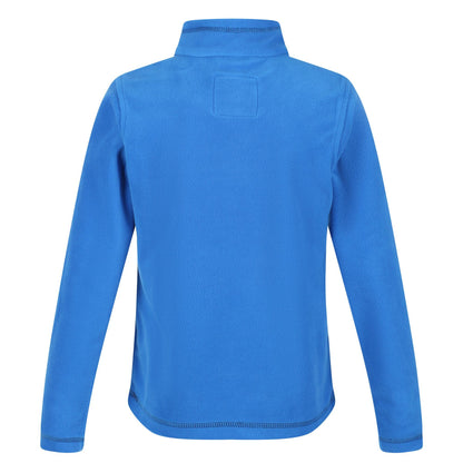 Oxford Blue-Navy - Close up - Regatta Great Outdoors Childrens-Kids Hot Shot II Half Zip Fleece Top