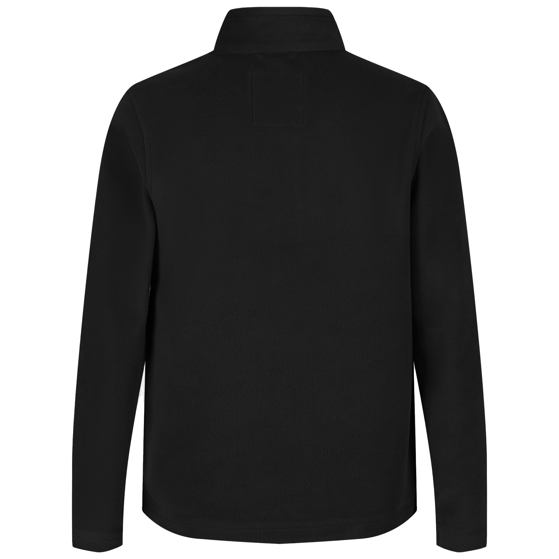 Black - Back - Regatta Great Outdoors Childrens-Kids Hot Shot II Half Zip Fleece Top