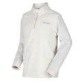 Polar White - Front - Regatta Great Outdoors Childrens-Kids Hot Shot II Half Zip Fleece Top