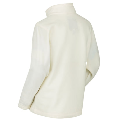 Polar White - Back - Regatta Great Outdoors Childrens-Kids Hot Shot II Half Zip Fleece Top