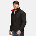 Black-Classic Red - Lifestyle - Regatta Professional Mens Waterproof Insulated Jacket