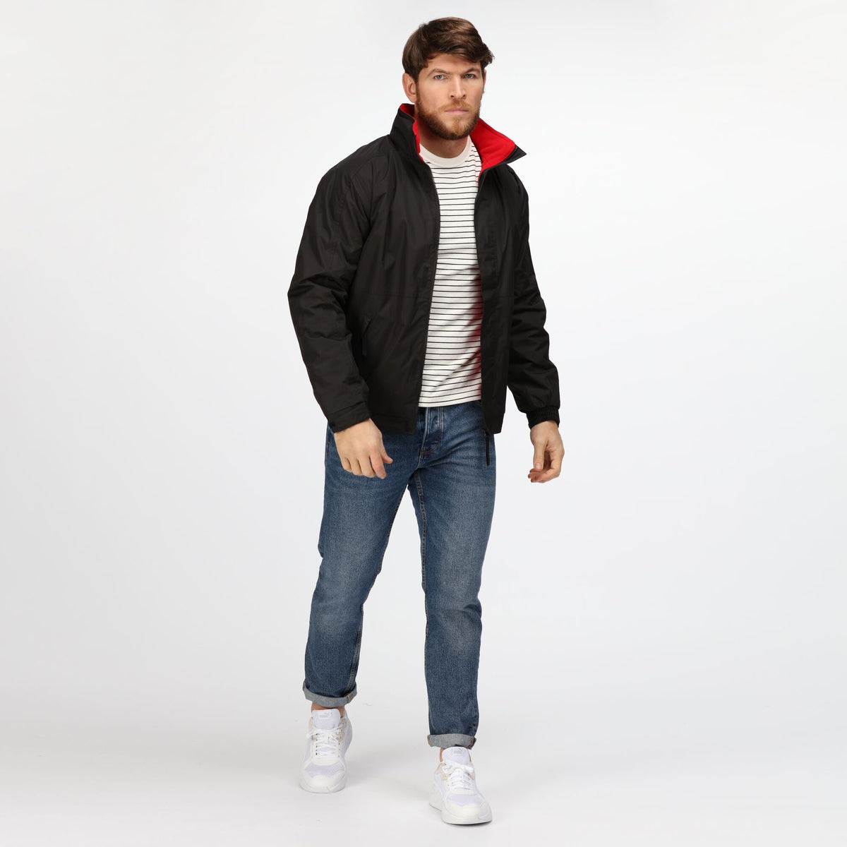 Black-Ash - Pack Shot - Regatta Professional Mens Waterproof Insulated Jacket