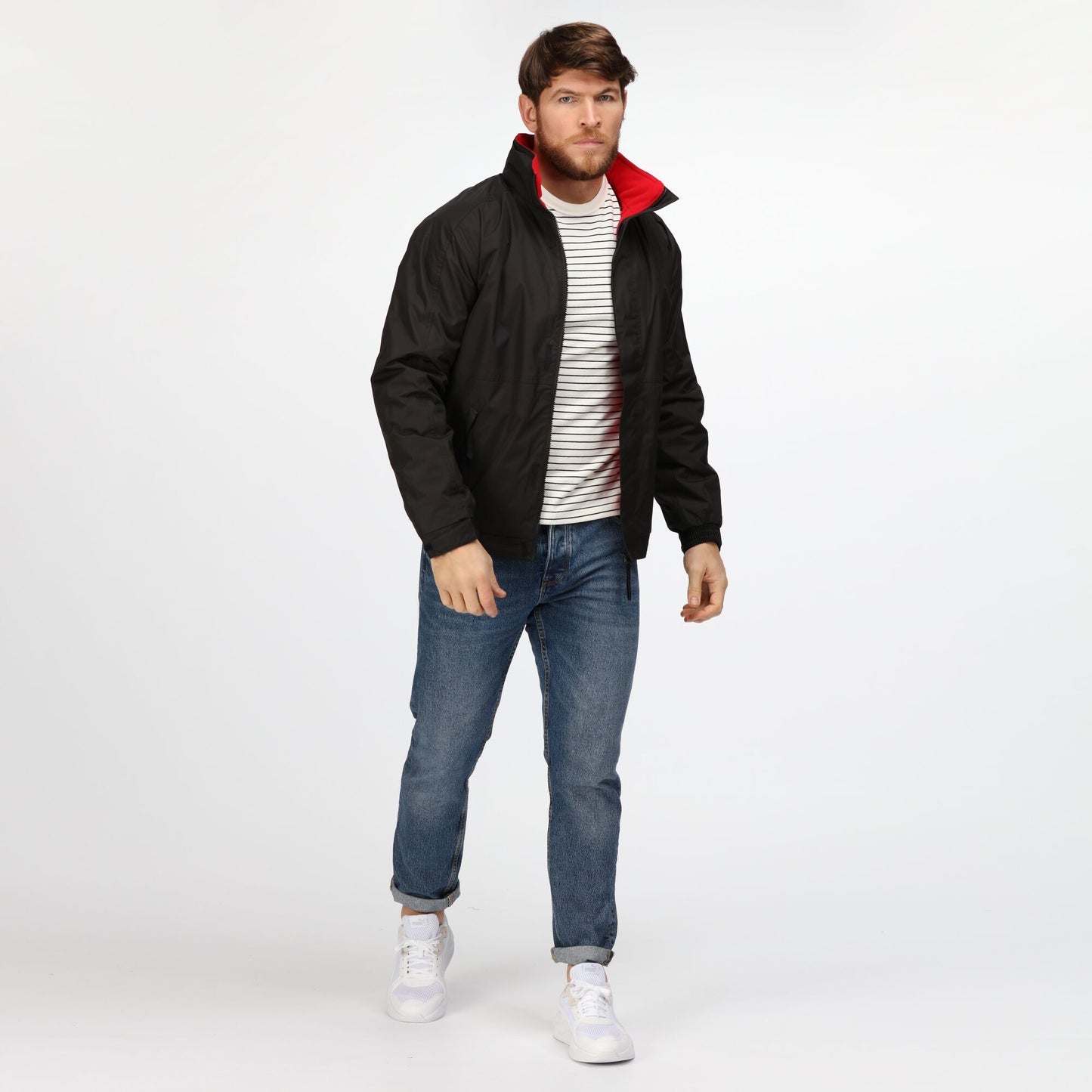 Black-Ash - Pack Shot - Regatta Professional Mens Waterproof Insulated Jacket