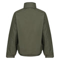Dark Khaki-Black - Back - Regatta Professional Mens Waterproof Insulated Jacket
