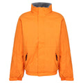 Sun Orange-Seal Grey - Front - Regatta Dover Waterproof Windproof Jacket (Thermo-Guard Insulation)