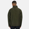 Dark Khaki-Black - Side - Regatta Professional Mens Waterproof Insulated Jacket