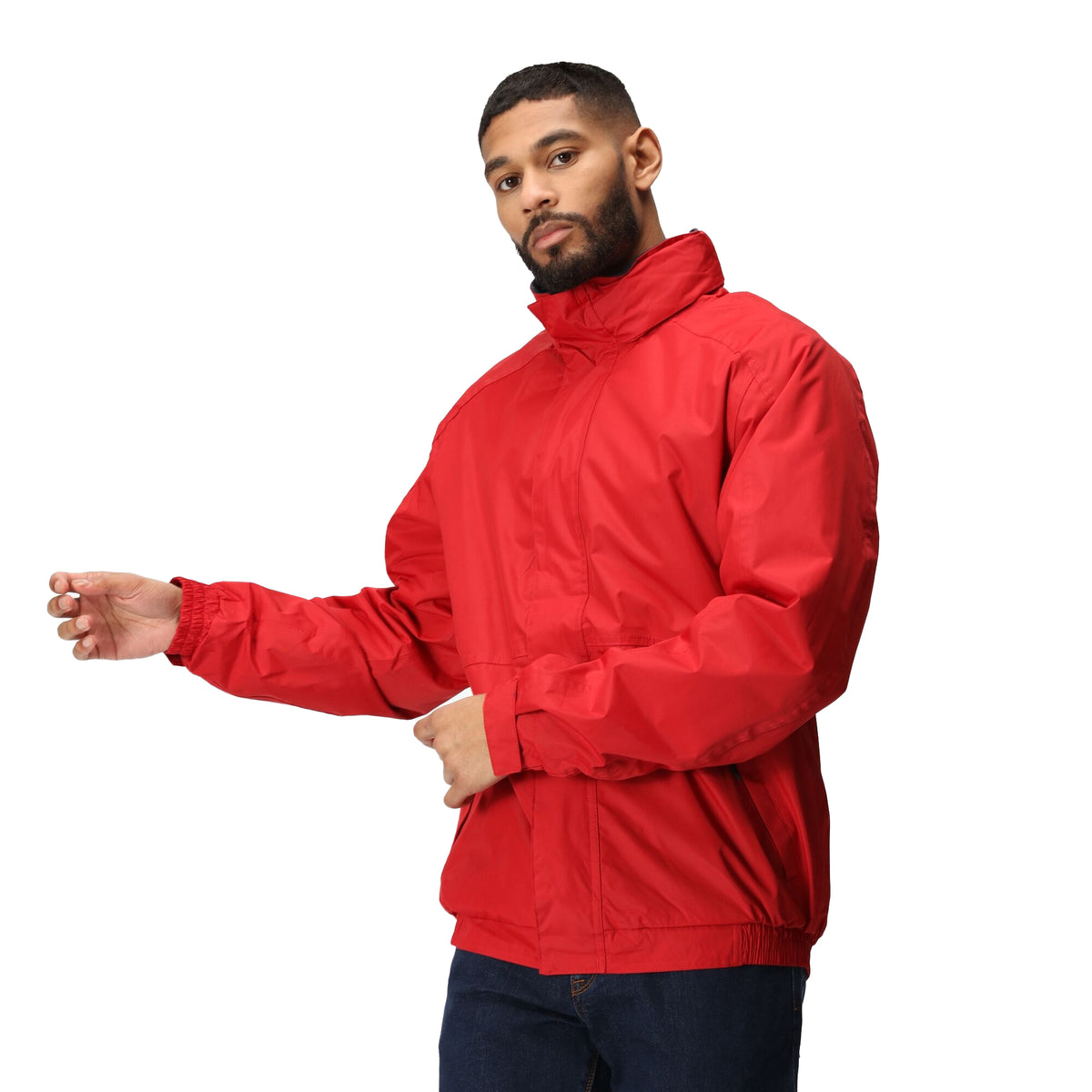 Classic Red-Navy - Side - Regatta Professional Mens Waterproof Insulated Jacket