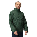 Dark Green-Dark Green - Side - Regatta Professional Mens Waterproof Insulated Jacket
