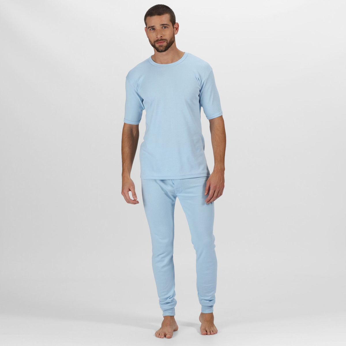 Blue - Lifestyle - Regatta Professional Mens Thermal Short-Sleeved Base Layer Top