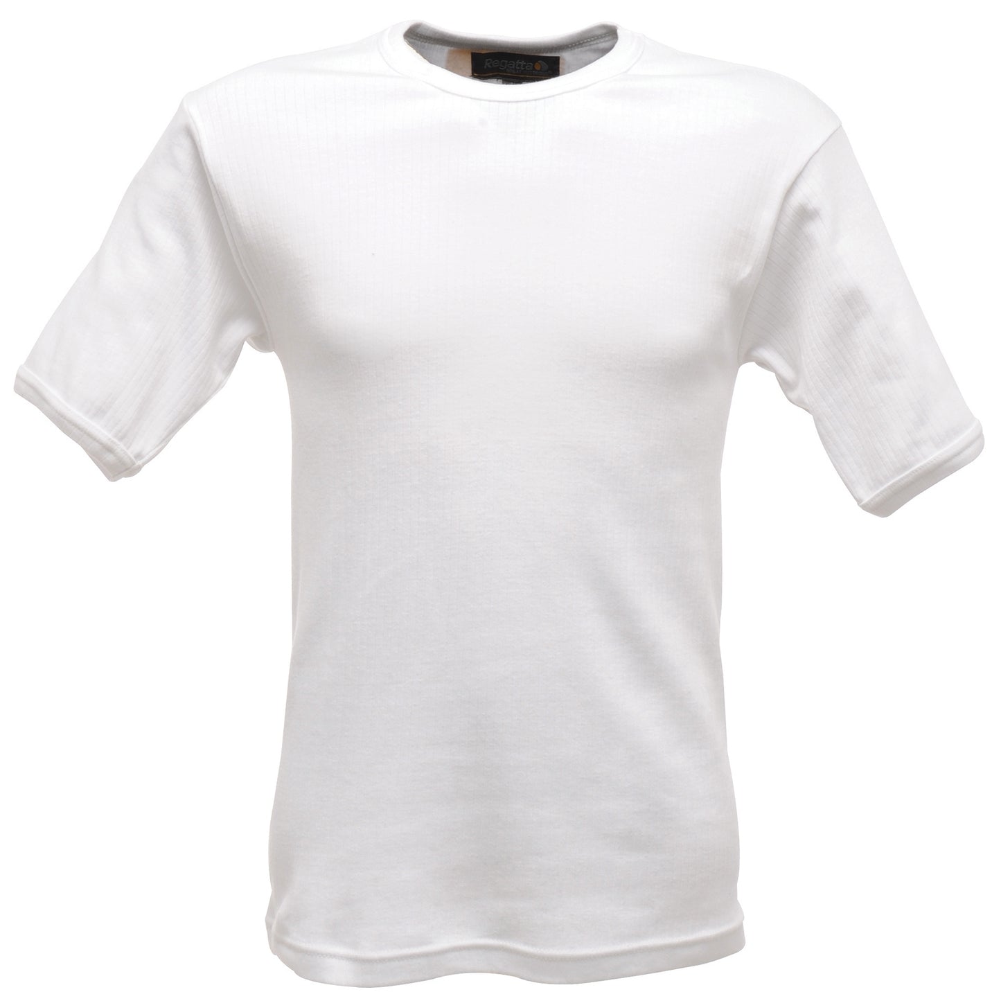White - Front - Regatta Professional Mens Thermal Short-Sleeved Base Layer Top