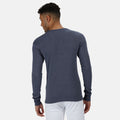 Denim Blue - Side - Regatta Professional Mens Long-Sleeved Thermal Base Layers