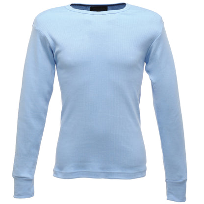 Blue - Front - Regatta Professional Mens Long-Sleeved Thermal Base Layers