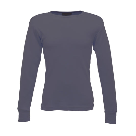 Denim Blue - Front - Regatta Professional Mens Long-Sleeved Thermal Base Layers