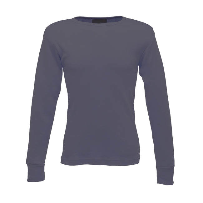 Denim Blue - Front - Regatta Professional Mens Long-Sleeved Thermal Base Layers