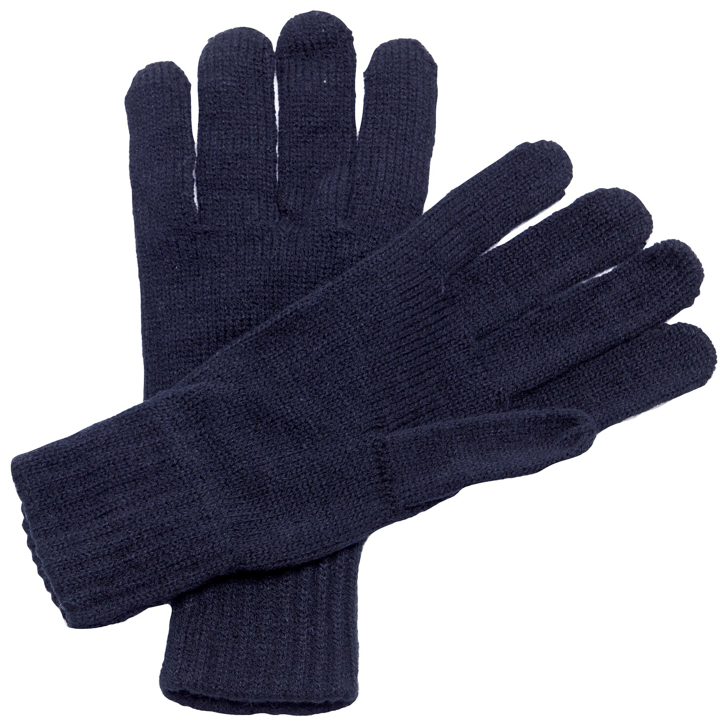 Navy - Back - Regatta Professional Unisex Knitted Winter Gloves