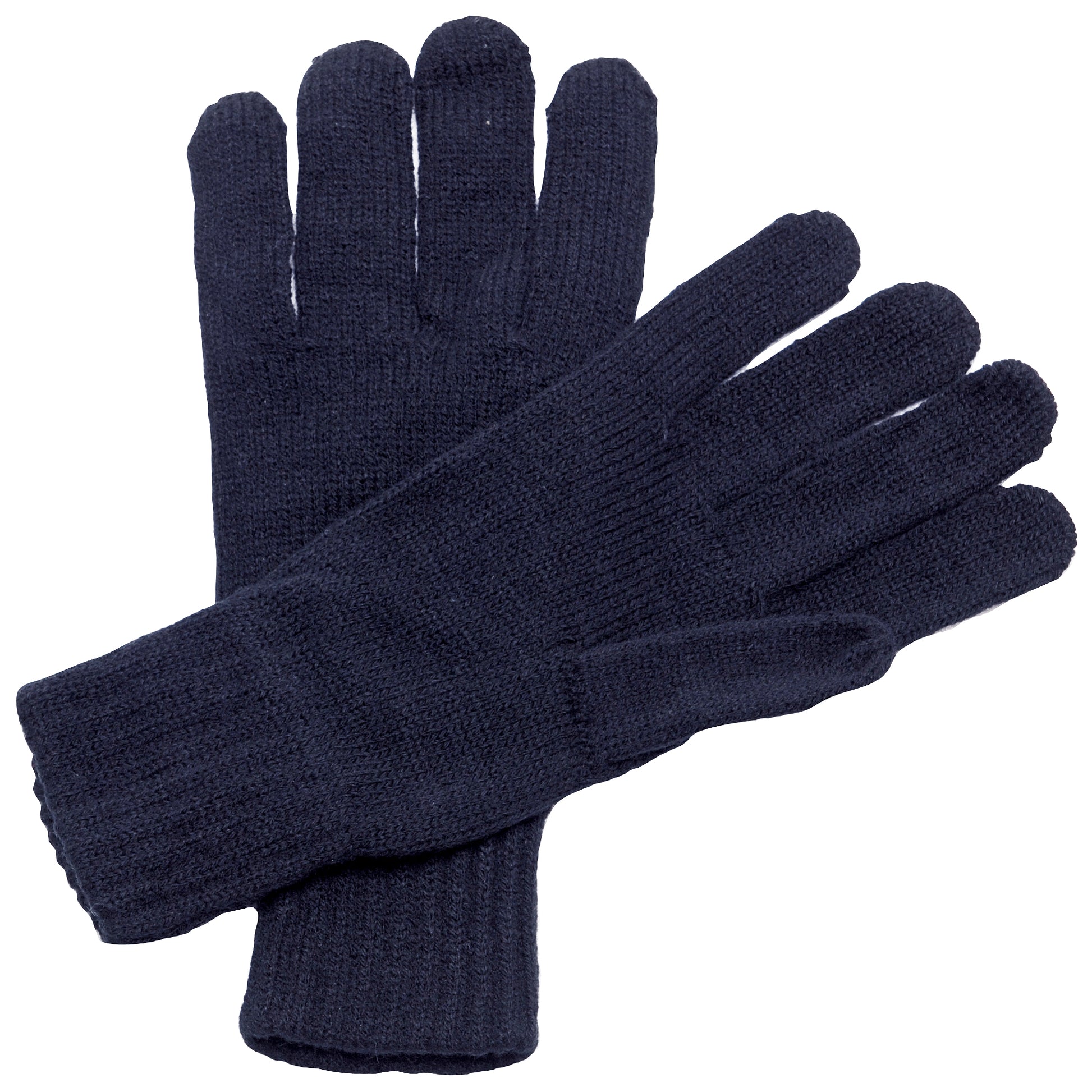 Navy - Back - Regatta Professional Unisex Knitted Winter Gloves