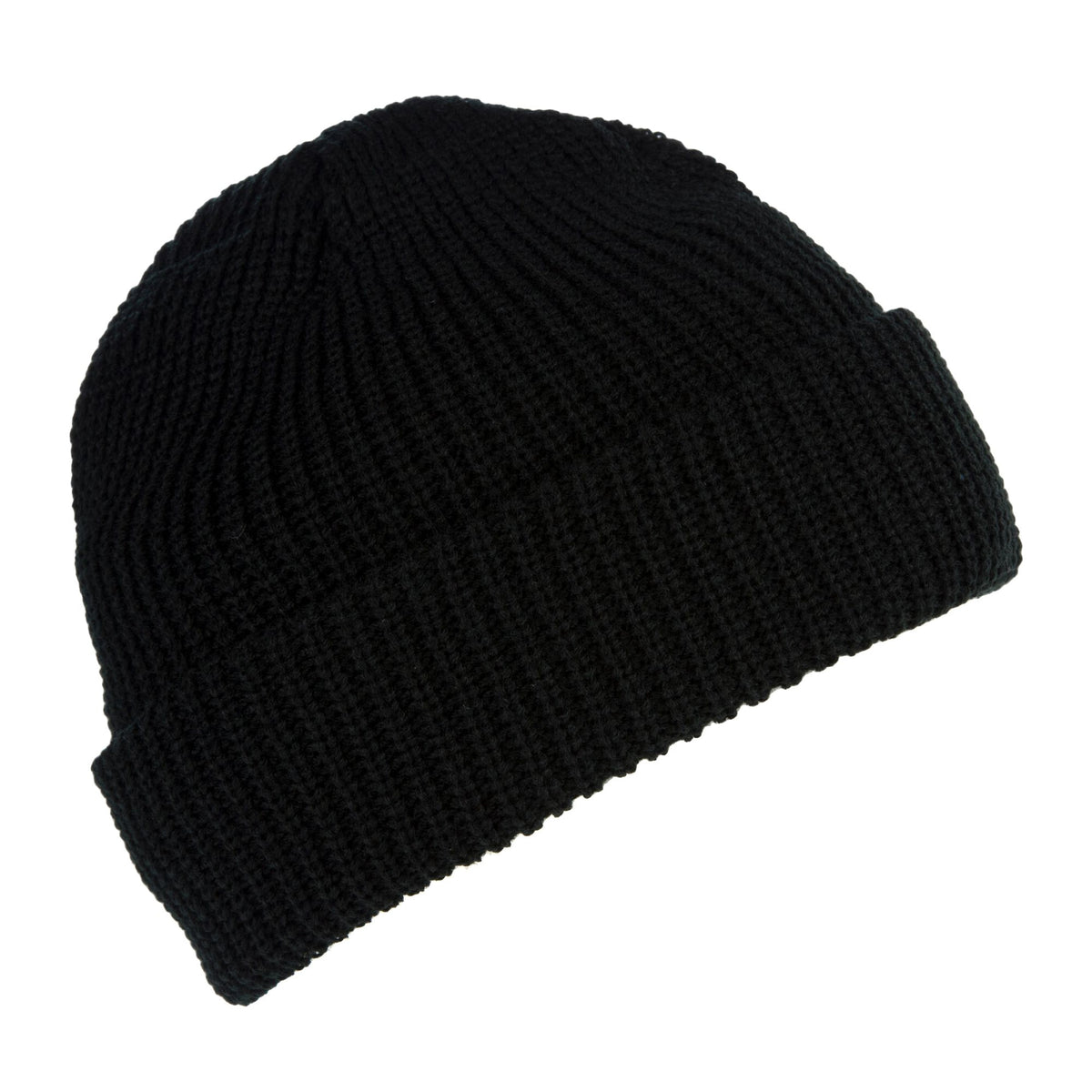Black - Back - Regatta Professional Unisex Fully Ribbed Winter Watch Cap - Hat