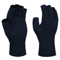 Navy - Front - Regatta Unisex Fingerless Mitts - Gloves