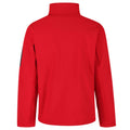 Classic Red-Seal Grey - Back - Regatta Standout Mens Arcola 3 Layer Waterproof And Breathable Softshell Jacket