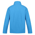 French Blue-Seal Grey - Back - Regatta Standout Mens Arcola 3 Layer Waterproof And Breathable Softshell Jacket