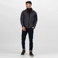 Seal Grey-Black - Lifestyle - Regatta Professional Mens 3 Layer Membrane Soft Shell Jacket