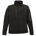 Black-Seal Grey - Front - Regatta Standout Mens Arcola 3 Layer Waterproof And Breathable Softshell Jacket
