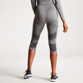 Charcoal Grey - Side - Dare 2B Womens-Ladies Zonal III 3-4 Baselayer Bottoms-Leggings