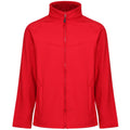 Classic Red - Front - Regatta Uproar Mens Softshell Wind Resistant Fleece Jacket