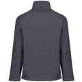 Seal Grey - Side - Regatta Uproar Mens Softshell Wind Resistant Fleece Jacket