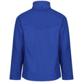 Bright Royal Blue - Back - Regatta Uproar Mens Softshell Wind Resistant Fleece Jacket