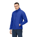 Bright Royal Blue - Side - Regatta Uproar Mens Softshell Wind Resistant Fleece Jacket