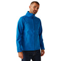 Oxford Blue - Side - Regatta Uproar Mens Softshell Wind Resistant Fleece Jacket