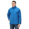 Oxford Blue - Side - Regatta Uproar Mens Softshell Wind Resistant Fleece Jacket