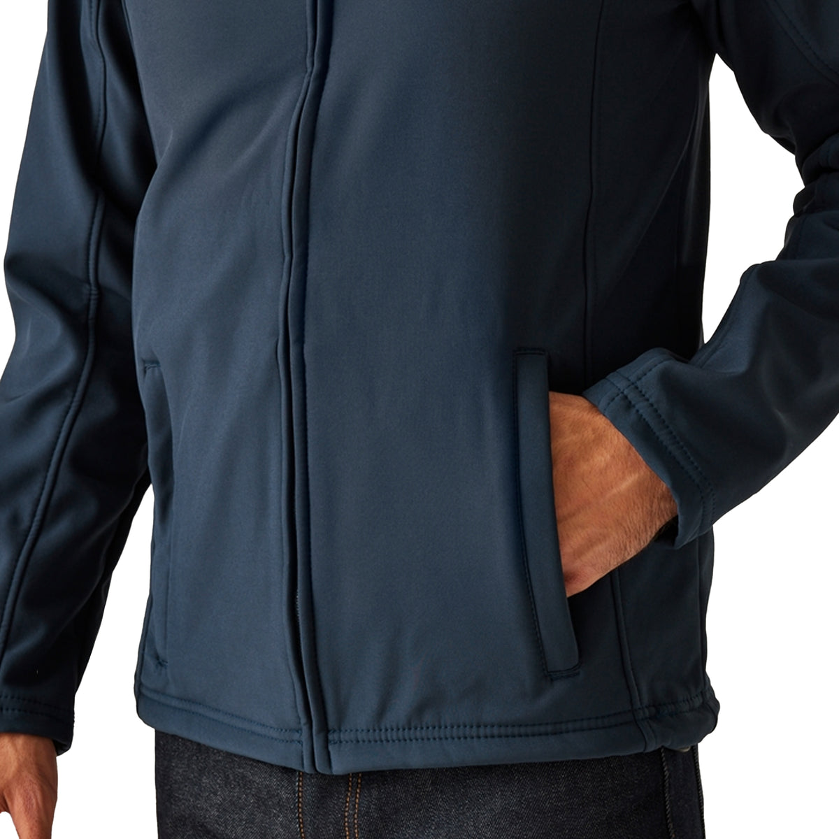 Navy-Navy - Lifestyle - Regatta Professional Mens Wind Resistant Fleece Jacket