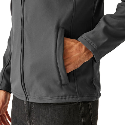 Seal Grey - Lifestyle - Regatta Professional Mens Wind Resistant Fleece Jacket