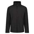 All Black - Front - Regatta Uproar Mens Softshell Wind Resistant Fleece Jacket