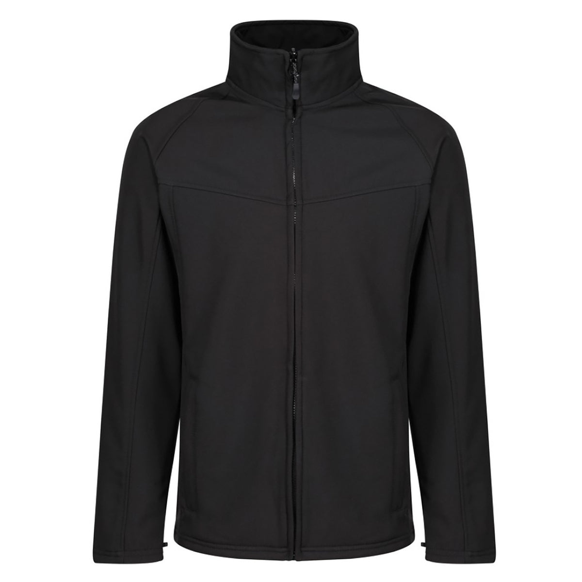 All Black - Front - Regatta Professional Mens Wind Resistant Fleece Jacket