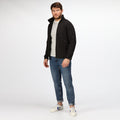 All Black - Lifestyle - Regatta Uproar Mens Softshell Wind Resistant Fleece Jacket