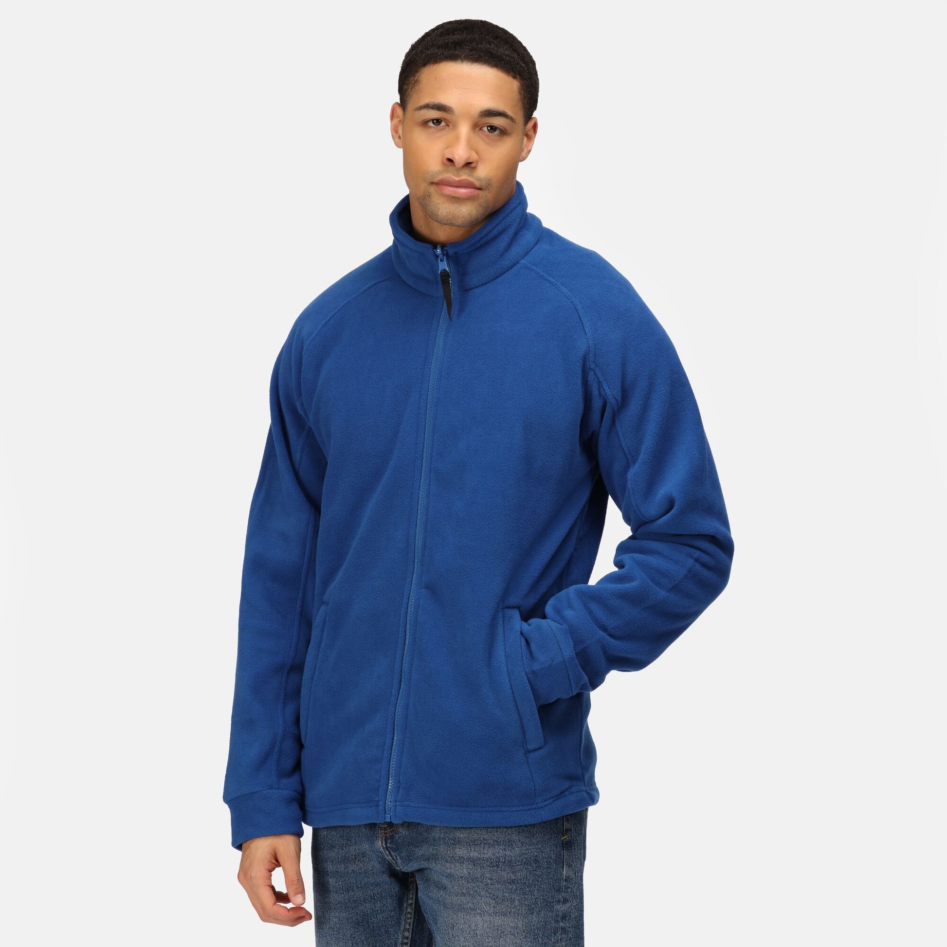 Royal Blue - Side - Regatta Professional Mens Fleece Jacket