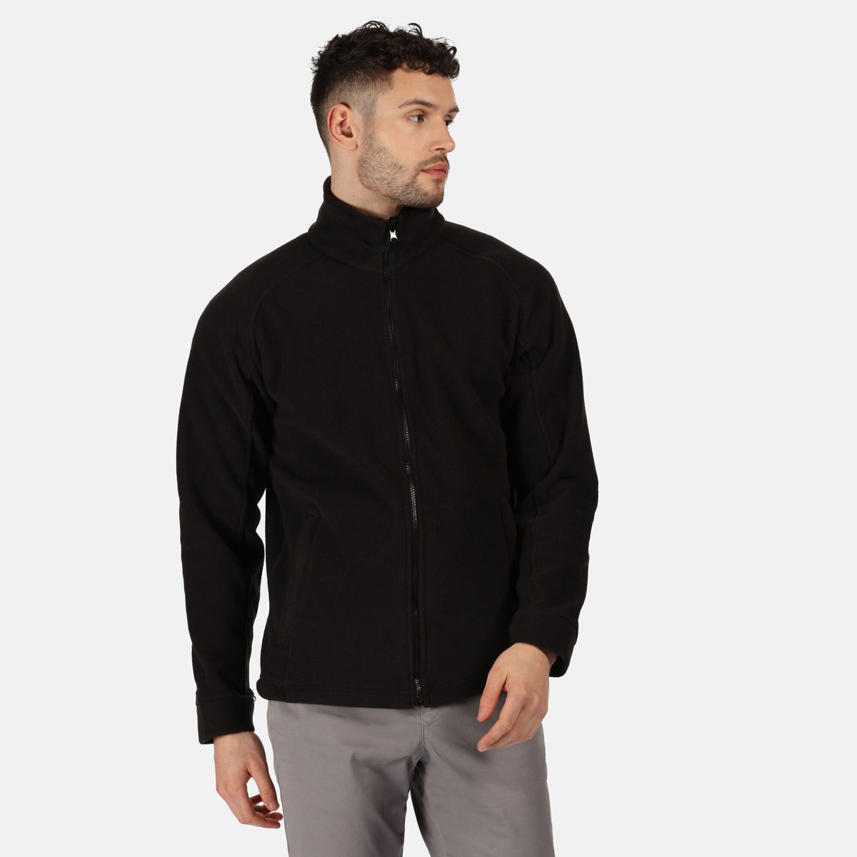 Black - Lifestyle - Regatta Professional Mens Fleece Jacket