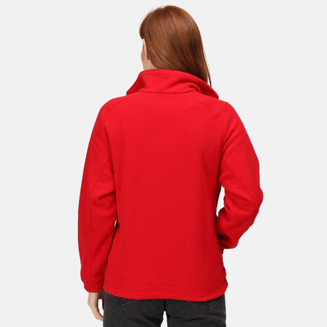 Classic Red - Side - Regatta Ladies-Womens Thor III Fleece Jacket