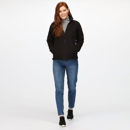 Black - Lifestyle - Regatta Professional Womens-Ladies Fleece Jacket
