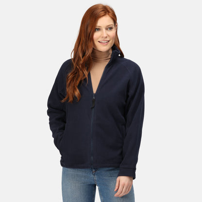 Dark Navy - Side - Regatta Professional Womens-Ladies Fleece Jacket