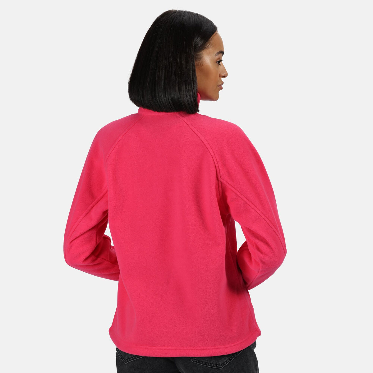 Hot Pink - Side - Regatta Professional Womens-Ladies Fleece Jacket