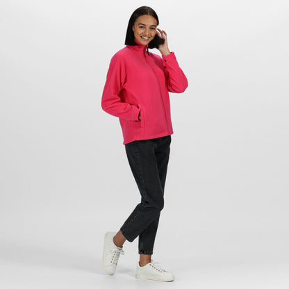 Hot Pink - Pack Shot - Regatta Professional Womens-Ladies Fleece Jacket