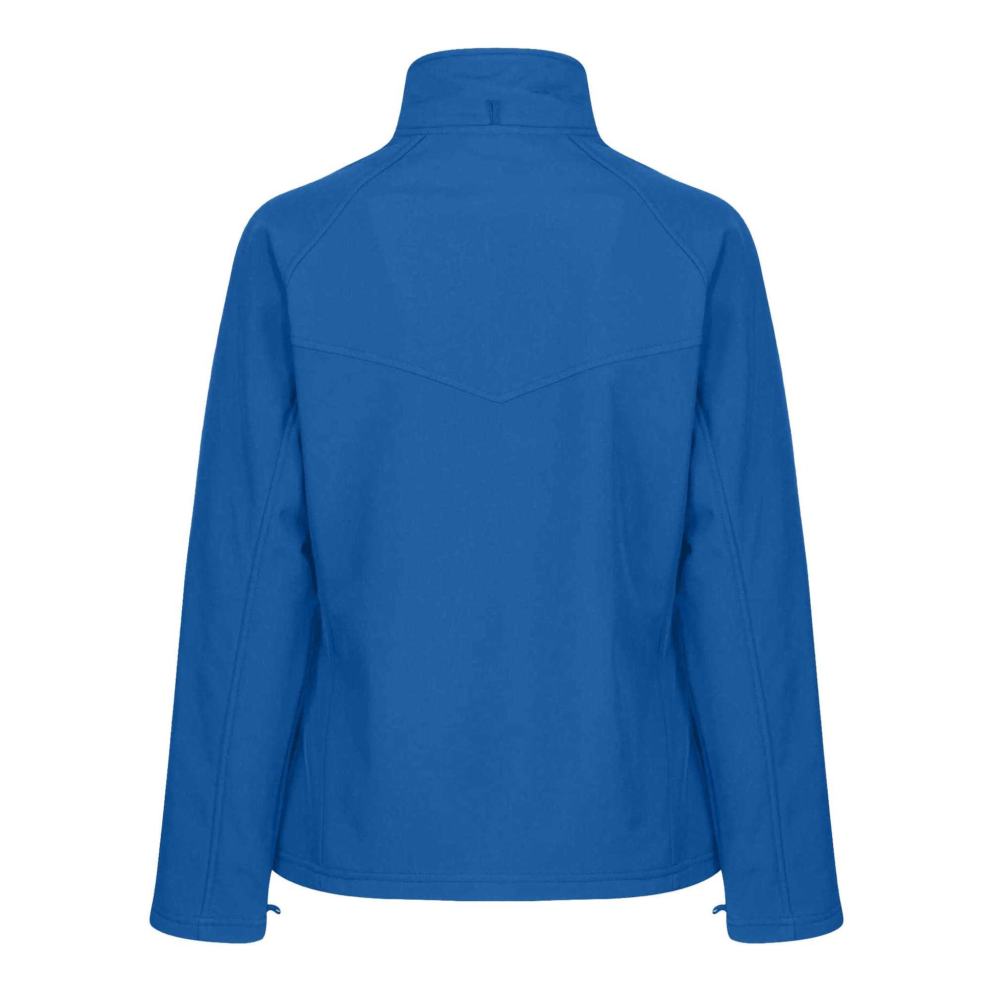 Oxford Blue - Back - Regatta Professional Ladies Uproar Softshell Wind Resistant Jacket