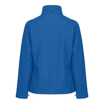 Oxford Blue - Back - Regatta Professional Ladies Uproar Softshell Wind Resistant Jacket