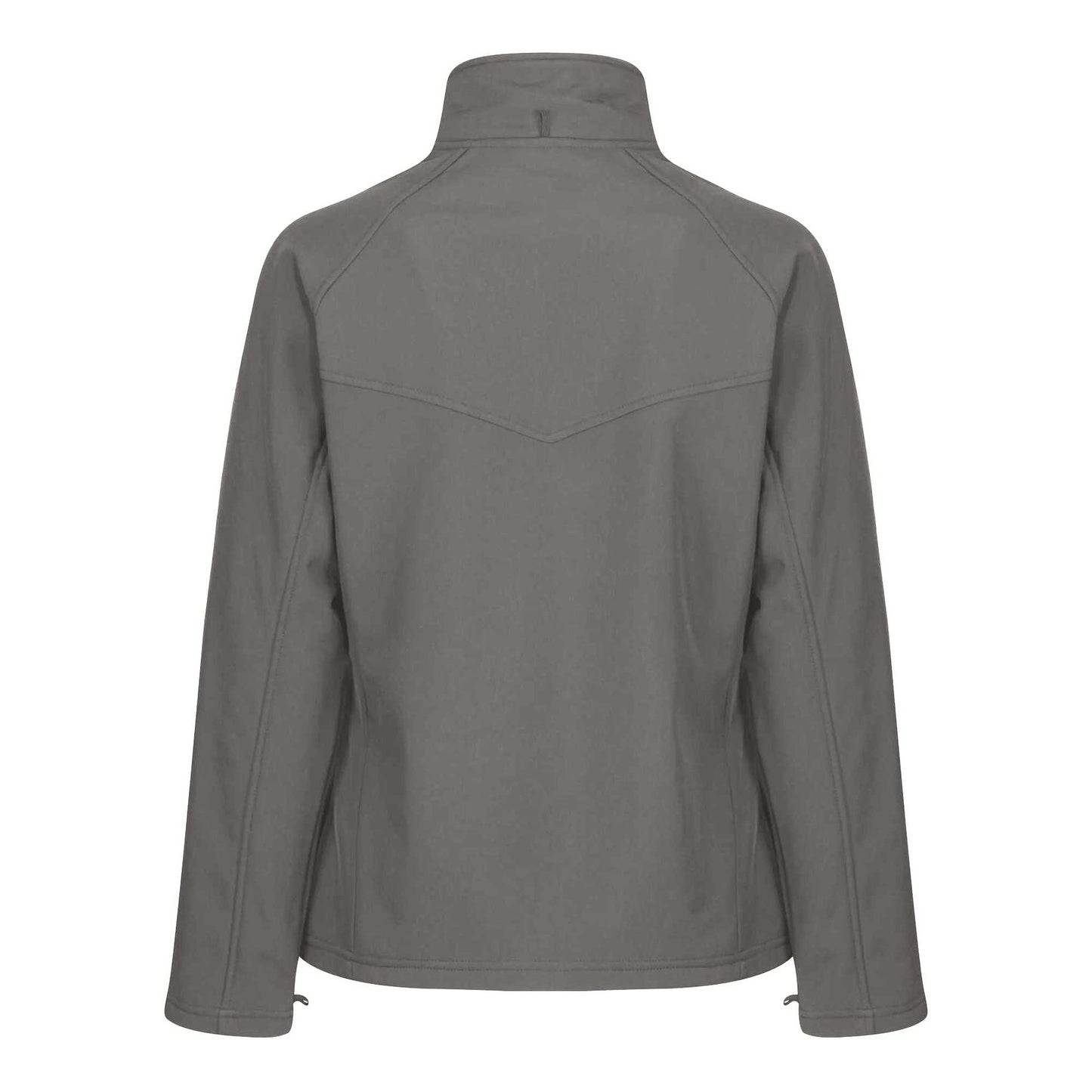 Seal Grey - Back - Regatta Professional Ladies Uproar Softshell Wind Resistant Jacket