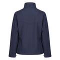 Navy -Navy - Back - Regatta Professional Ladies Uproar Softshell Wind Resistant Jacket